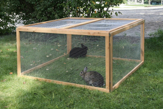 Klietka pre zajace, morčatá - KERBL FARM OHRIEVACIA KLIETKA BEH ZVIERAT