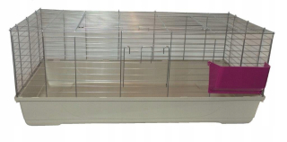 Klietka pre zajace, morčatá - KLIETKA PRE KRÁLIKA 120 cm FRETKA PRASIATKA + seno