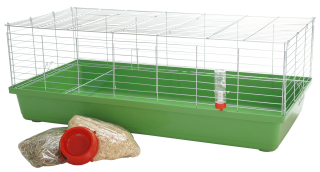 Klietka pre zajace, morčatá - Klietka pre králika Świniki 120 cm +5 graratis