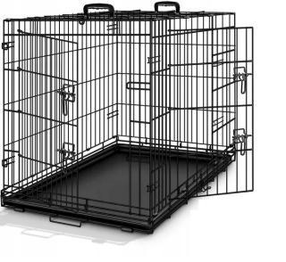 Oceľová klietka CATLINK s práškovým nástrekom, veľký pes 71 x 106 x 81 cm