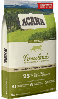 Granule pre mačky - Acana Grasslands Cat Kitten 4,5 kg 75% mäsa