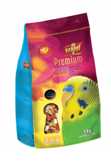 Krmivo pre papagáje - Prémiová karma pre vlnité papagáje 1 kg