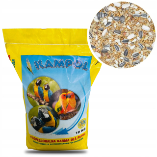 Krmivo pre papagáje - Stredná Kampol Parma, priemerne 10 kg