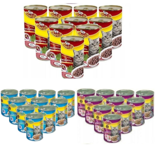 Konzerva pre mačky - Kota Kota Kota Mix Castre Can 415G x 30