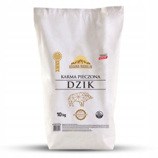 Suché krmivo pre psy granule - Pes Karma Land Radolin - Divoký kanec 10 kg