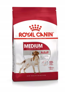 Suché krmivo pre psy granule - Pes Karma Royal Canin Stredná dospelá 15 kg šanca