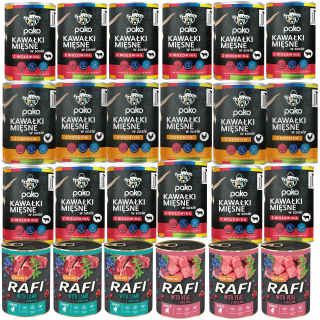 DOLINA NOTECI RAFI JUNIOR PSA FLAVOR MIX 24x400g