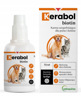 Vitamíny pre mačky - Kerabol klesá 50 ml