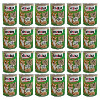 Krmivo pre mačky - Kitekat môže kačicu v želé 24x400 g