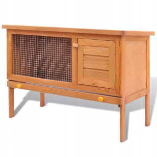 Klietka pre zajace, morčatá - Cage Vidaxl 170157 66,5 x 45 x 90 cm