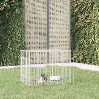 Klietka pre zajace, morčatá - Cage Vidaxl 78 x 54 x 54 cm (dĺžka, x šírka, x výška,)