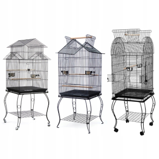 Klietka, voliera pre papagaje - Cage pre kanáriky so Swietlik 59*59*150 cm
