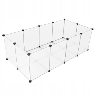 Klietka pre zajace, morčatá - Playpen pre malé zvieratá Vonkajšia dráha 143 cm