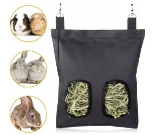 Kŕmidlo, napájadlo pre zajace, morčatá - Timothy Hay Feeding Bag 2 ks