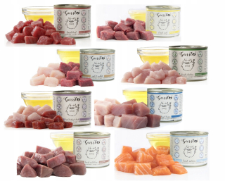 Gussto mokré krmivo zverina 0,2 kg