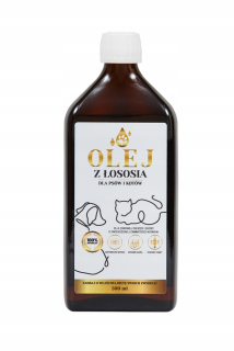 LAB V Lososový olej s vitamínmi 500ml