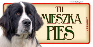 Landseer - Dverový tanier