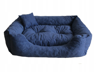 Pelech pre psa Dar - Mal, odtiene modrej, 80 cm x 60 cm