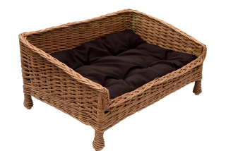 Pelech pre psa - Prútený prútik prútik sofa Lounger 100cm