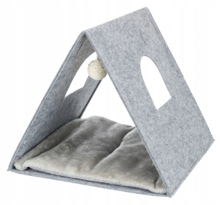 Hračka pre mačku- Noha uzavretá pre mačku Jas Grey Felt