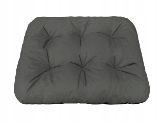 Lehátko, pelech pre psa - Posteľ pre psov 80x60 cm - šedá