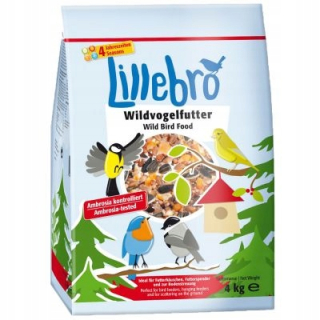 Krmivo pre papagáje - Lillebro karma pre zmes divých vtákov 20 kg