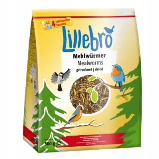 Krmivo pre papagáje - Lillebro, sušená múka pre vtáky, bielkovina 1 kg