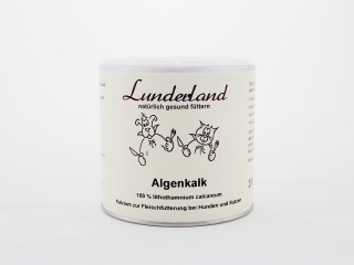 Lunderland vápnik vyrobený z morských rias (Algenkalk) 700 g