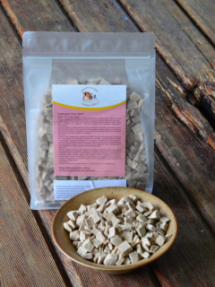 Lyofilizovaná kačica 250 g - pochúťka pre mačky a psy