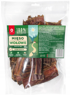 Pochúťka pre psov Maced sušené hovädzie mäso 500 g