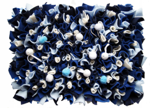 Hračka pre mačku- Snake Mat Toy pre Cat 40x30cm BLUE CAT