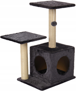 Nízke škrabadlo, posteľ, škrabadlo, veža Funfit Home&Office 61 - 100 cm