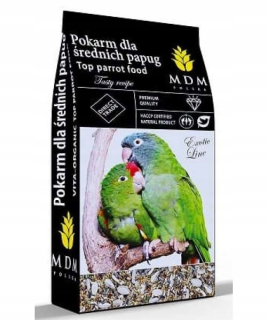 Krmivo pre papagáje - Krmivo MDM pre stredne veľké papagáje 10 kg