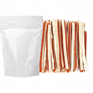 Pochútky, maškrty pre psy - Mäsové prúžky kuracieho 500 g 100 pcs