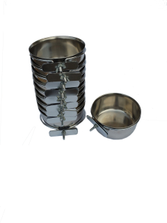 Kŕmidlo, napájadlo pre zajace, morčatá - Bow Bowl misky pre vtáčí králiky 300 ml 10 ks