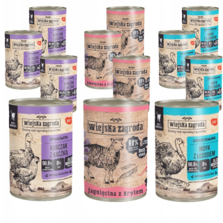 Konzerva pre mačky - Zmes príchutí mačiek pre mačky 12x400g