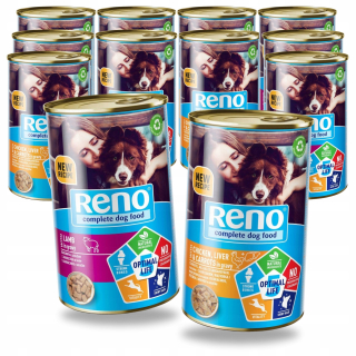 Reno mokré krmivo mix príchutí 1,24 kg
