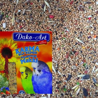 Krmivo pre papagáje - Makka fack fack, Dako-Art