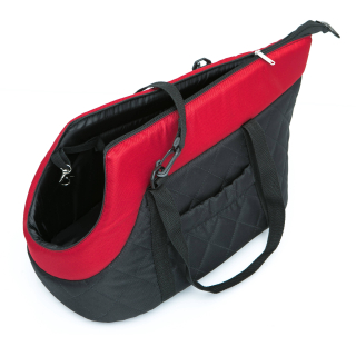 Hobbydog látková prepravná taška béžová, čierna, krémová, odtiene hnedej, odtiene červenej, odtiene fialovej, odtiene modrej, odtiene sivej, viacfarebné S 20 cm x 22 cm x 36 cm