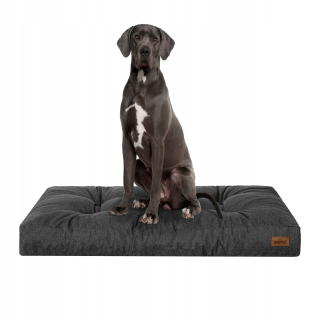 Matrac Bed Couch Ohrádka pre veľkého psa Black XXL 130x100 Hobbydog