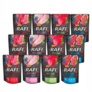 RAFI KRMIVO PRE PSA VRECKO ZMES PRÍCHUTIEK 20x300G