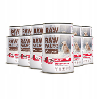 Raw Paleo mokré krmivo hovädzie mäso 0,8 kg