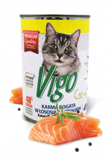 Mokré krmivo Vigo losos 9,4 kg
