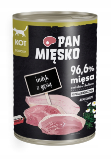Pan Mięsko mokré krmivo mix príchutí 0,4 kg