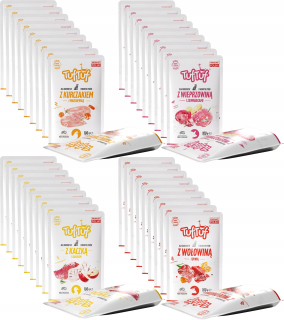 Tuf Tuf mokré krmivo mix príchutí 0,1 kg