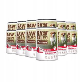Raw Paleo mokré krmivo hovädzie mäso 0,4 kg