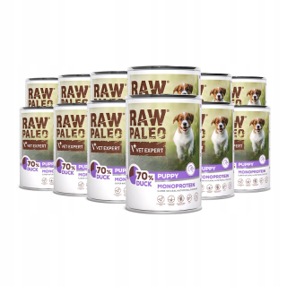 Raw Paleo mokré krmivo kačica 0,4 kg