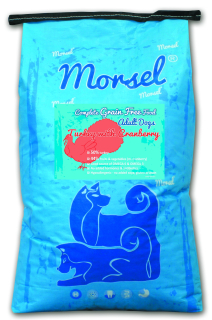 Suché krmivo pre psy granule - Morsel Grainfree Non -Toxic Turecko a brusnic