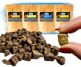 TRENAŽÉRY NA MÄSO PRE PSOV 1KG Perfektná MOZKA na tréning, chutné maškrty!