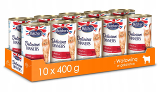 Mäsiarske mokré krmivo hovädzie 4 kg